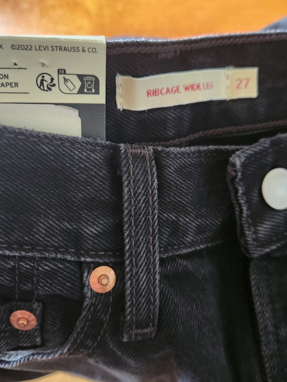 Levi's Ribcage Wide-Leg Jeans - Picture 5 of 6
